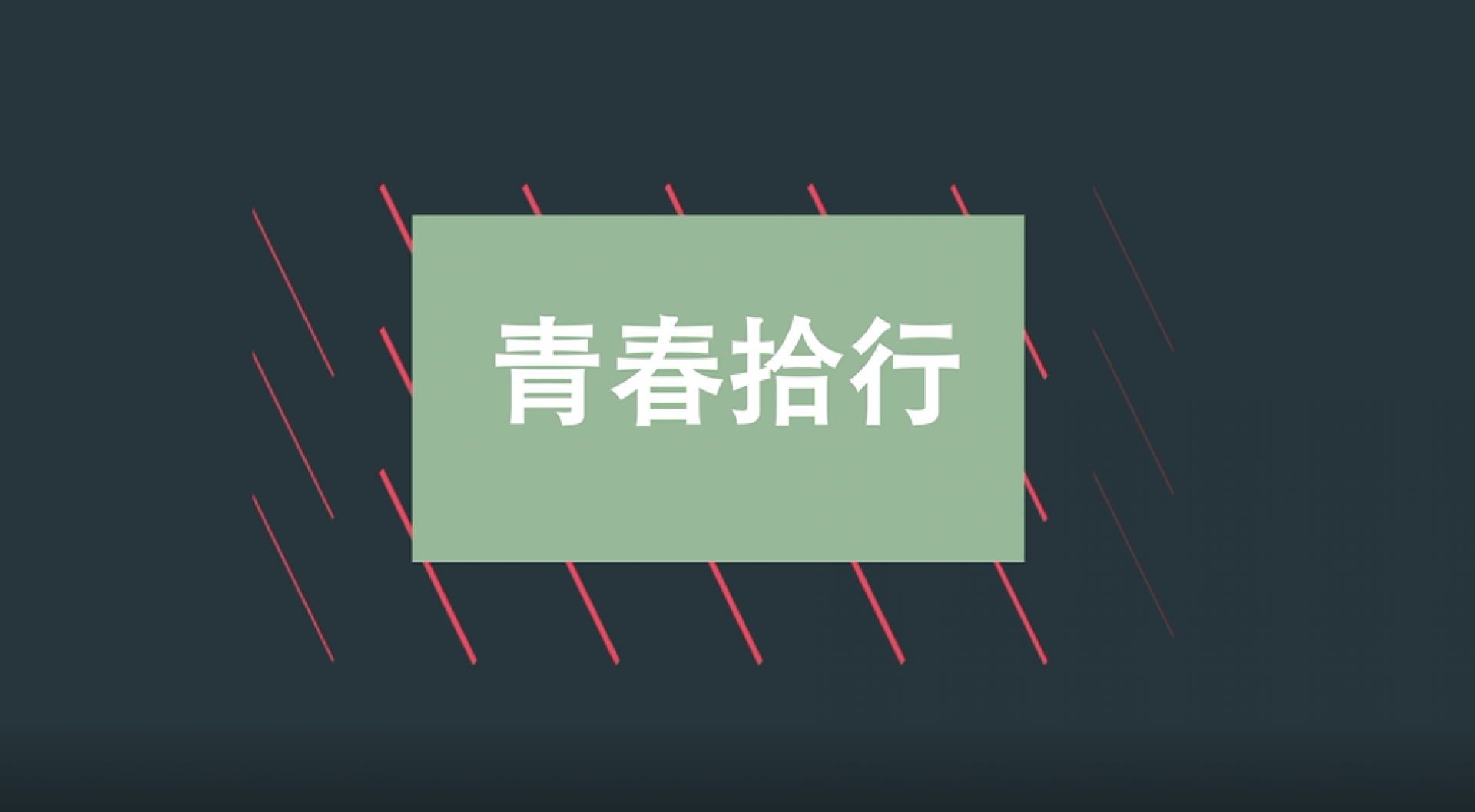 綻放青春，五四系列：秦源項目公司